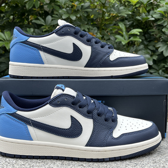 Air Jordan 1 Low “Obsidian” Sneaker   CZ0790-400  - DesignerGu