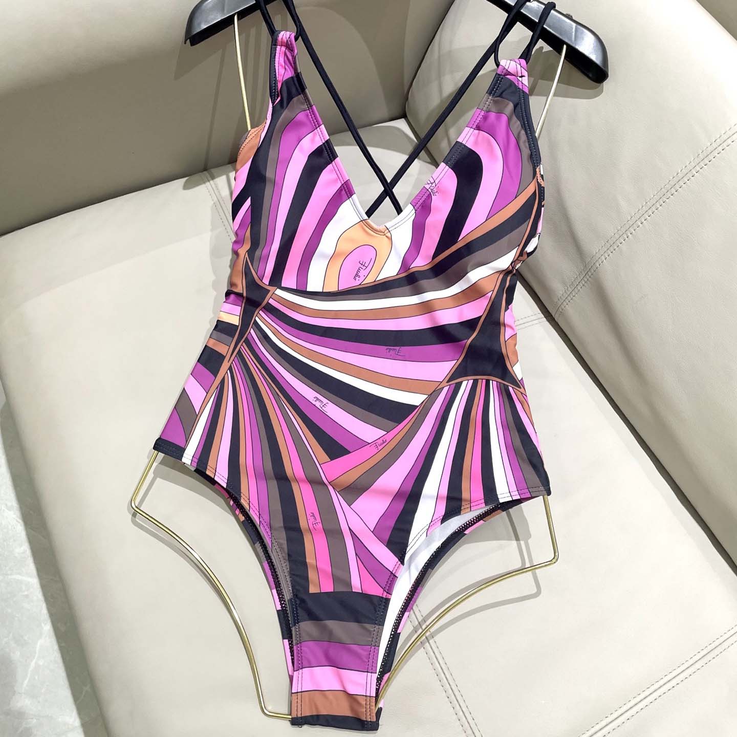 Pucci Iride-Print Swimsuit  - DesignerGu