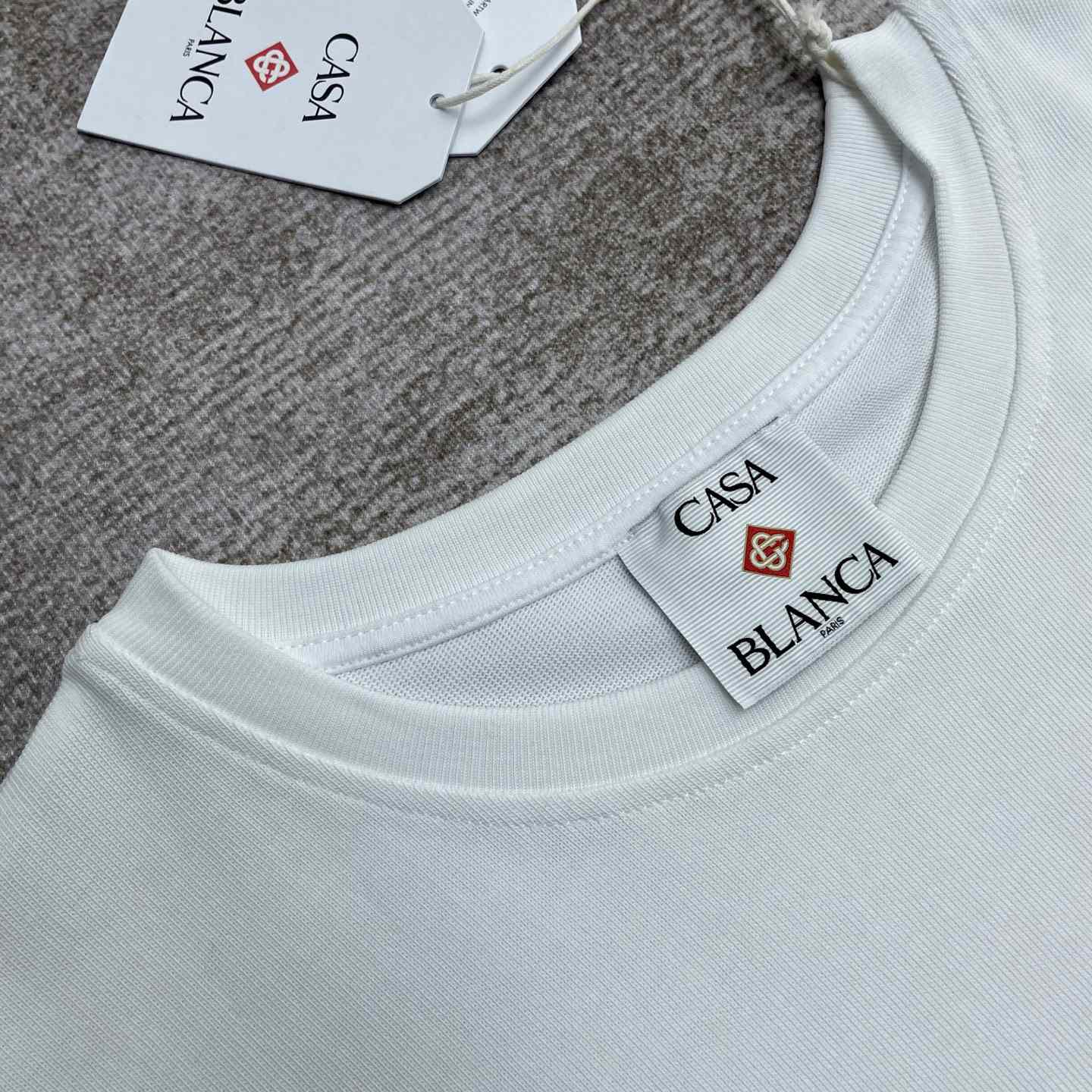 Casablanca Gothic Logo T-Shirt   C975 - DesignerGu