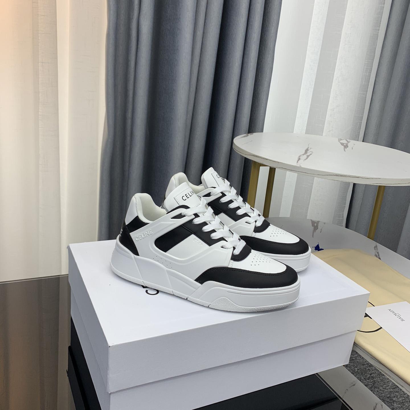 Celine Trainer CT-07 Low Lace-up Sneaker In Calfskin - DesignerGu