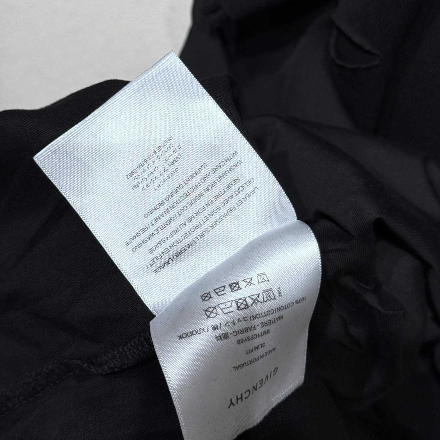 Givenchy Black Destroyed T-Shirt  - 
