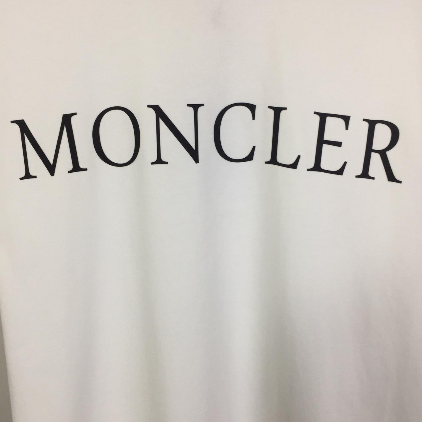 Moncler Logo Cotton T-shirt - DesignerGu