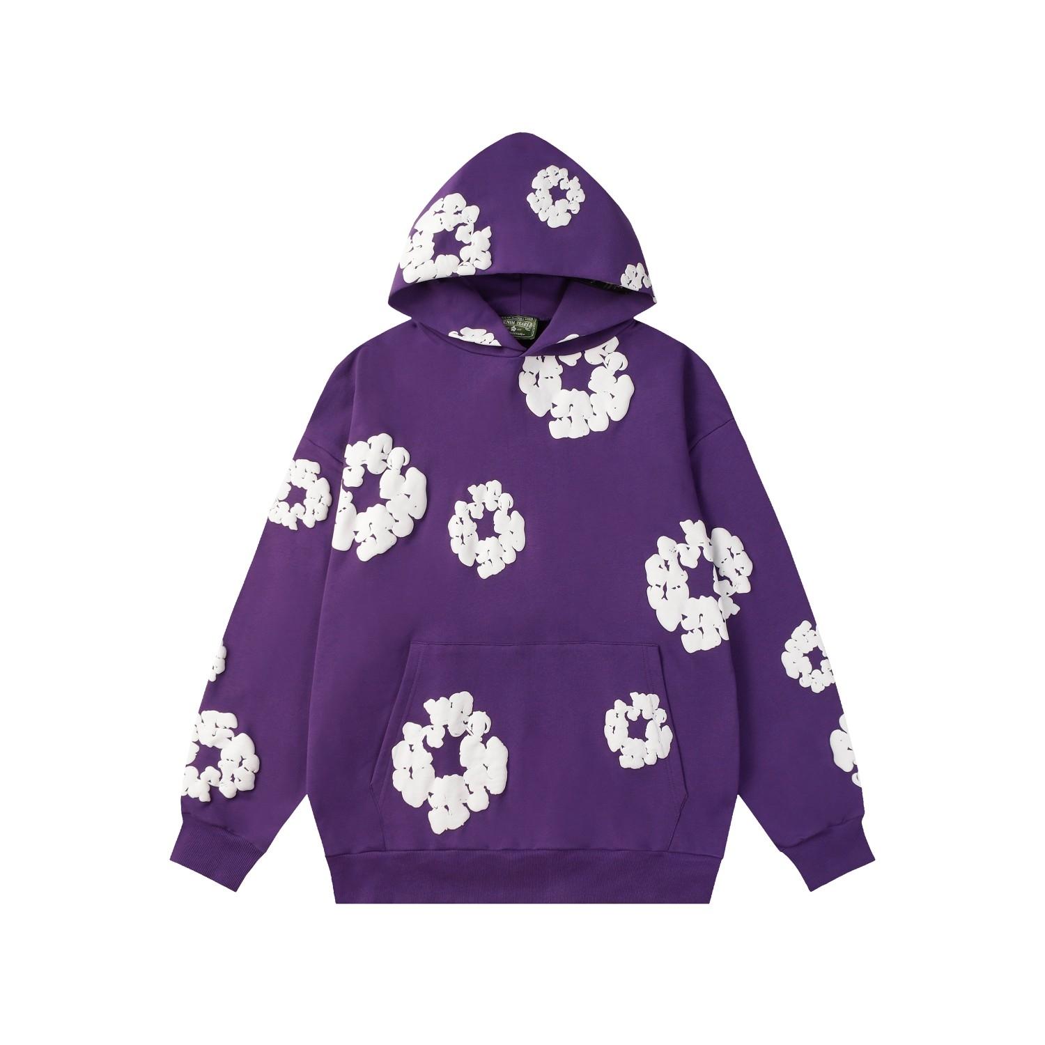 Denim Tears Cotton Hoodie - DesignerGu