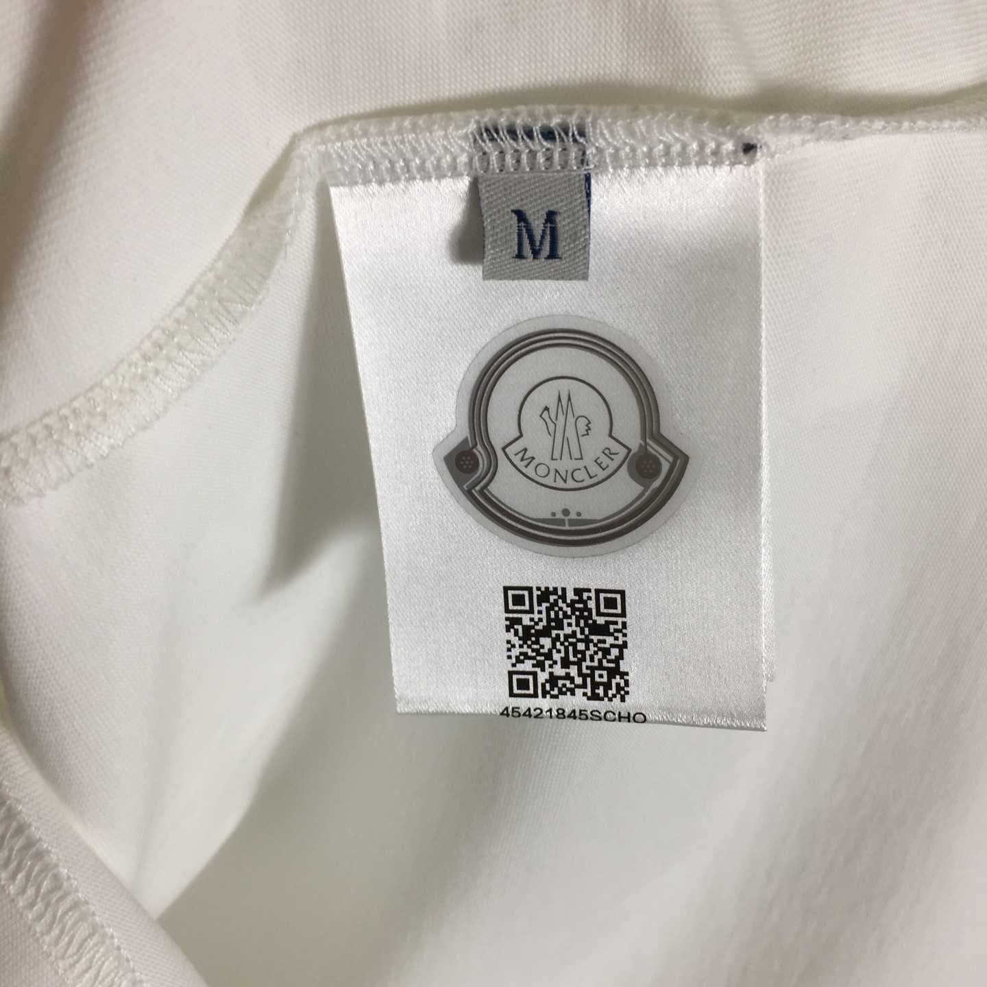 Moncler Logo Cotton T-shirt - DesignerGu