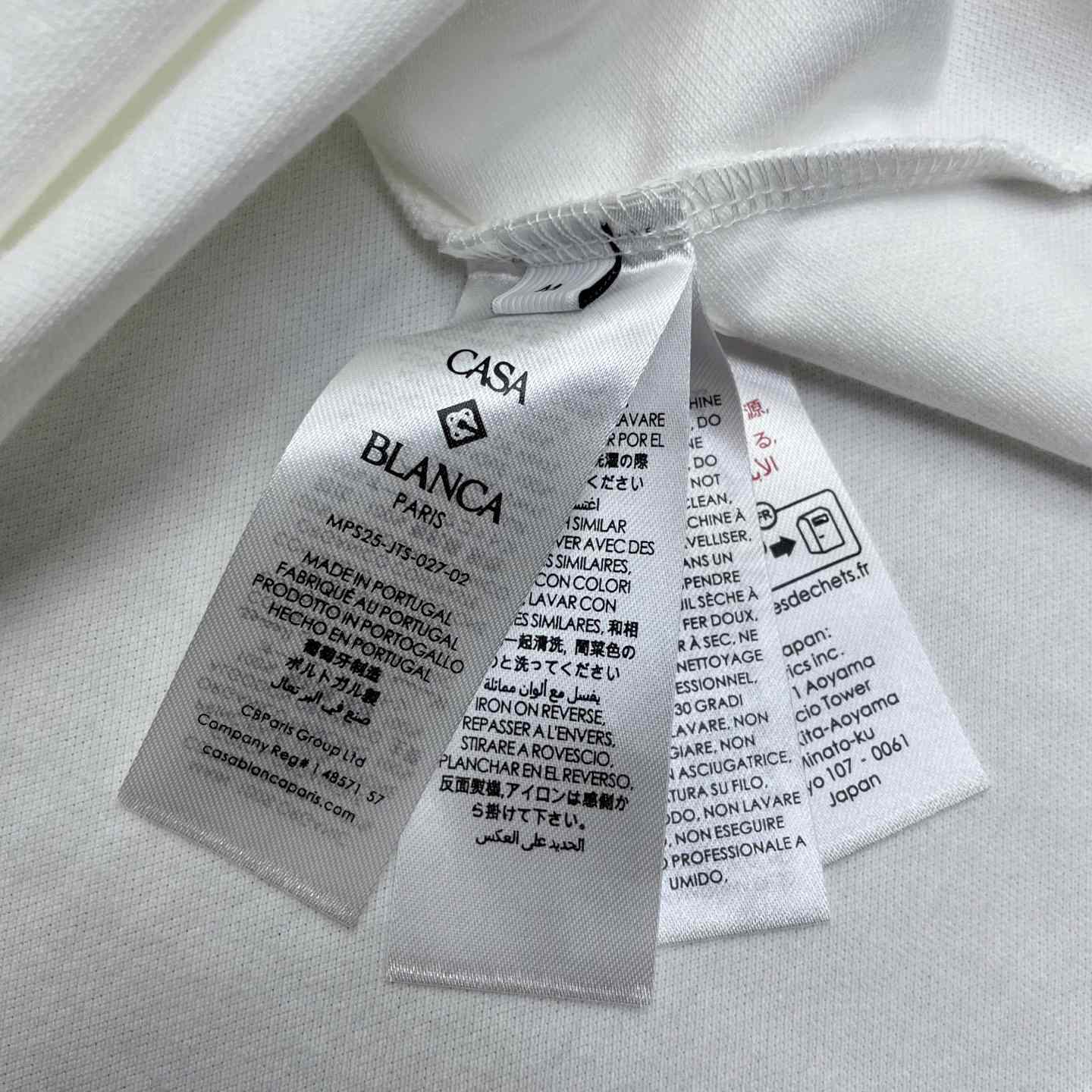Casablanca Logo Piqué Polo Shirt   c1000 - DesignerGu