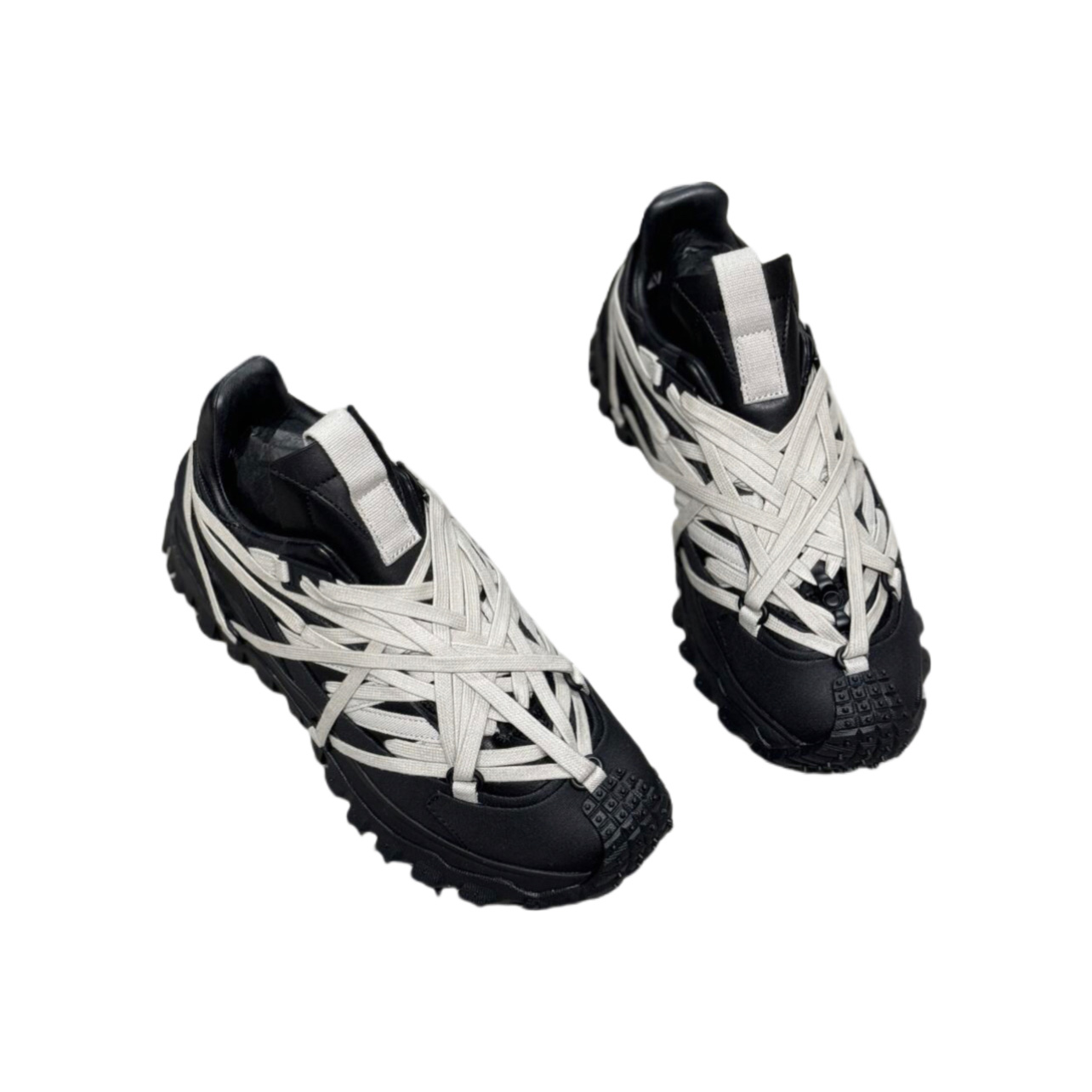 Moncler x Rick Owens Trailgrip Megalace Sneakers - DesignerGu