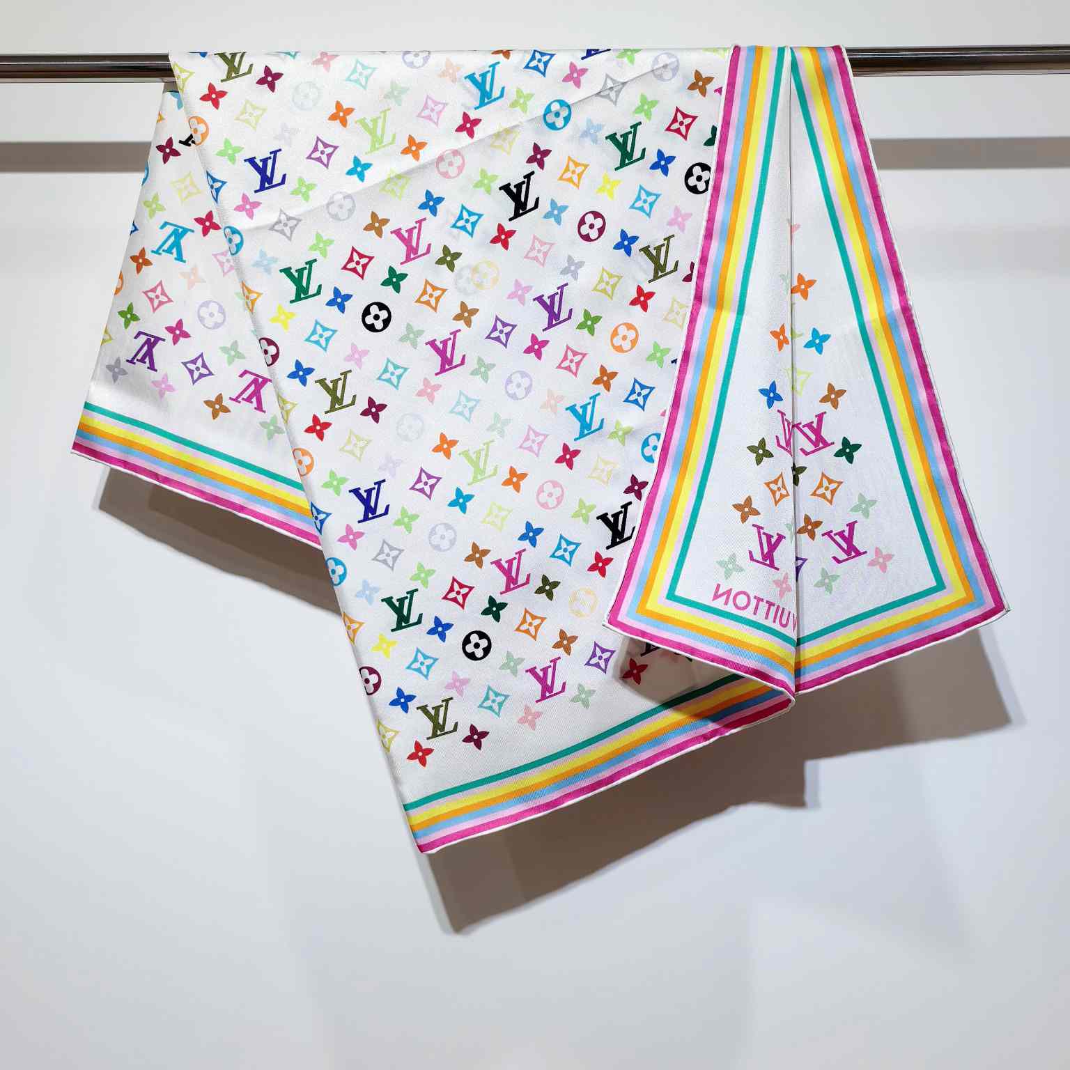 Louis Vuitton LV x TM Monogram Multicolor Square 90   M94967 - DesignerGu