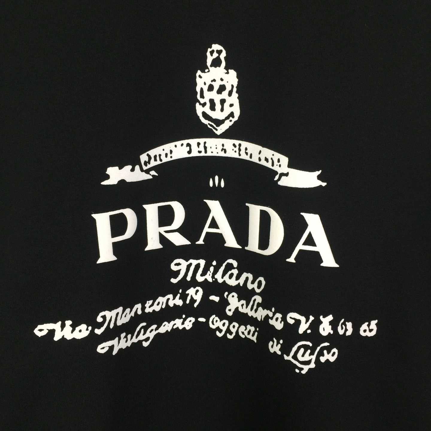 Prada Cotton T-Shirt - DesignerGu