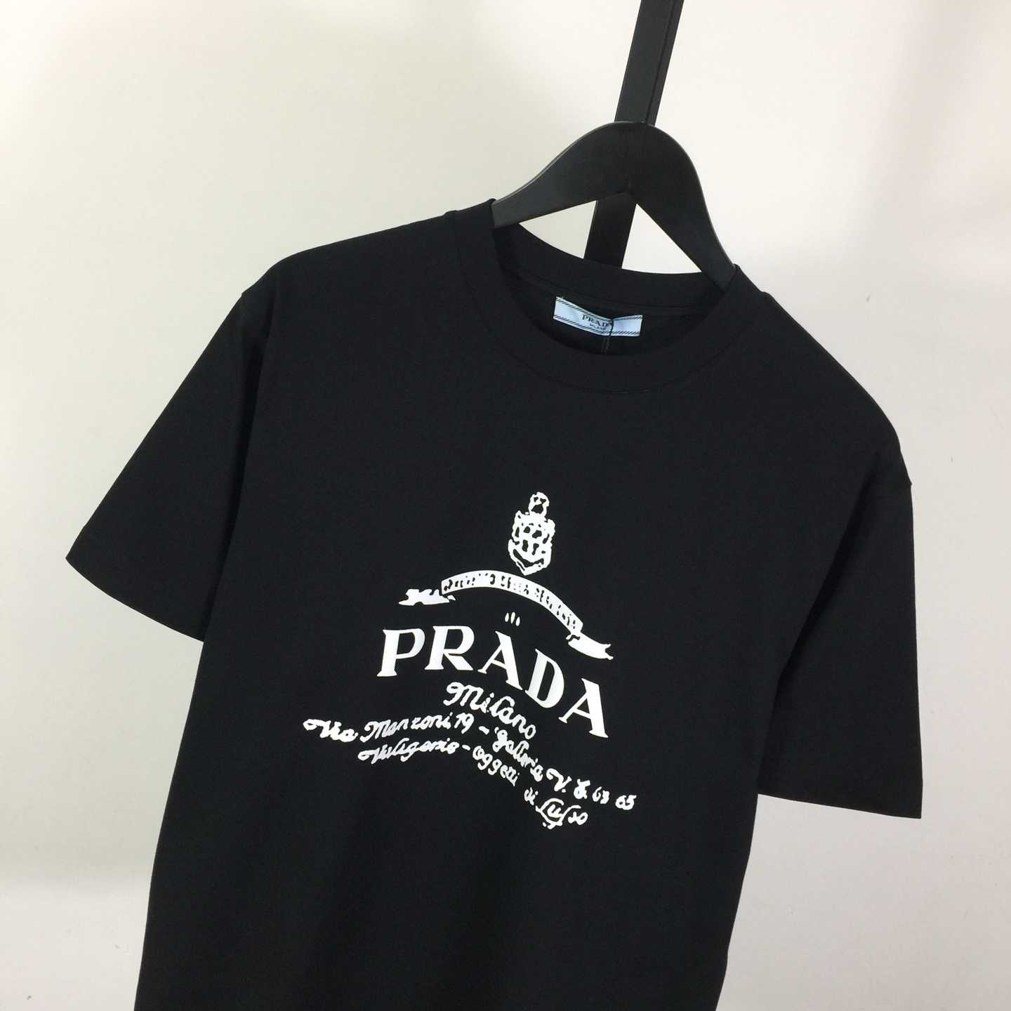 Prada Cotton T-Shirt - DesignerGu