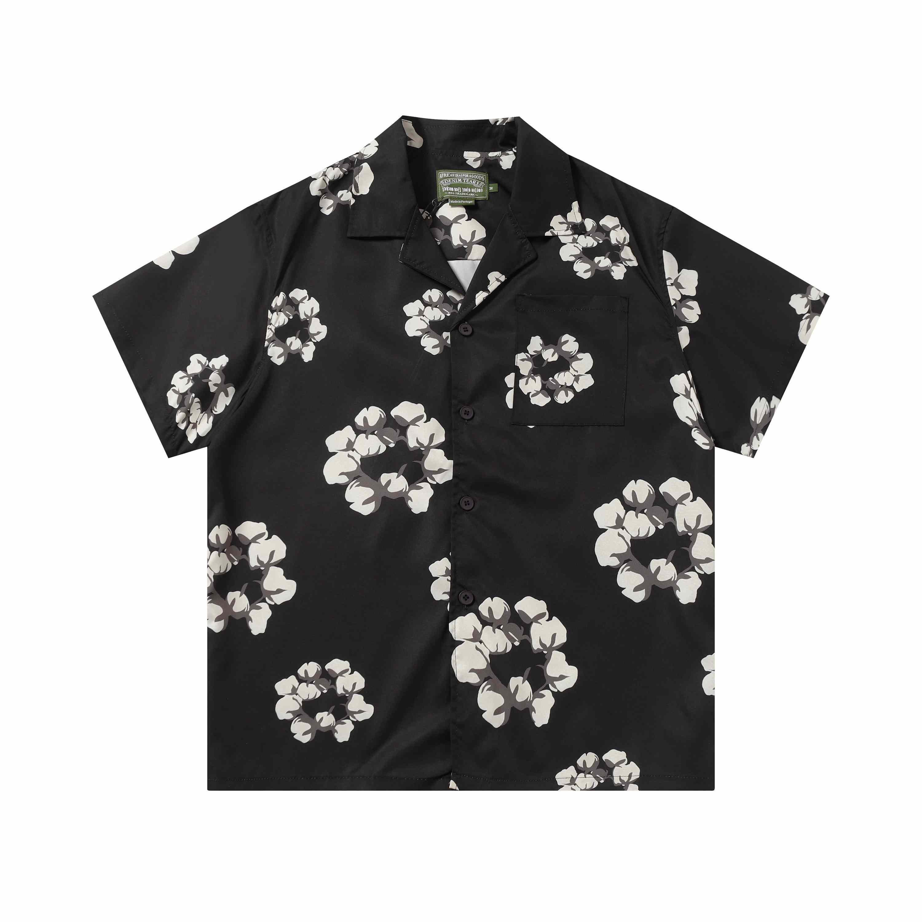 Denim Tears Short-Sleeved Shirt - DesignerGu