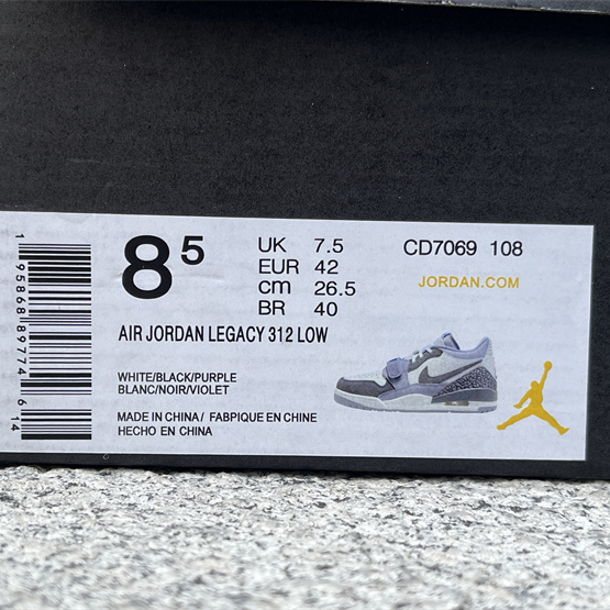 Jordan Legacy 312 Low Sneaker    CD7069-108 - DesignerGu