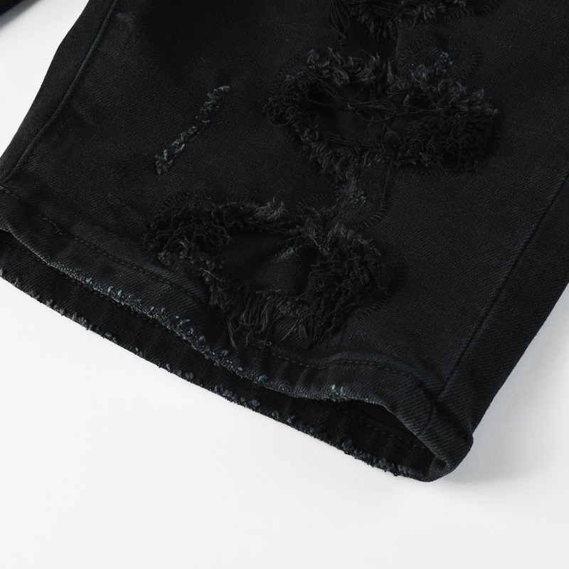 Purple-Brand Denim Shorts    5108 - 