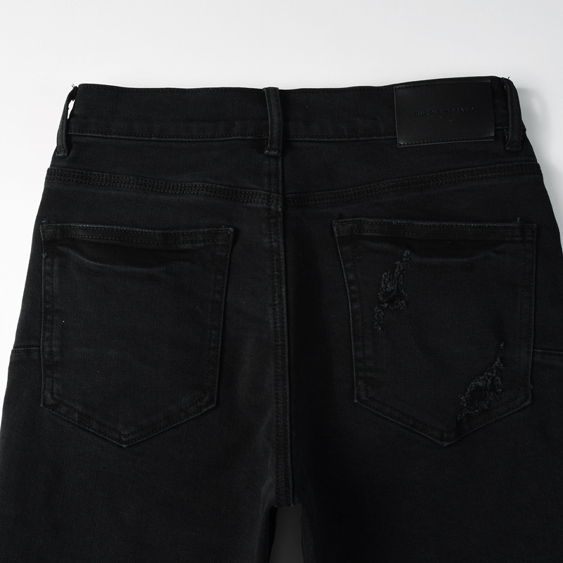 Purple-Brand Denim Shorts    5108 - 