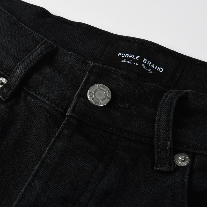 Purple-Brand Denim Shorts    5108 - 