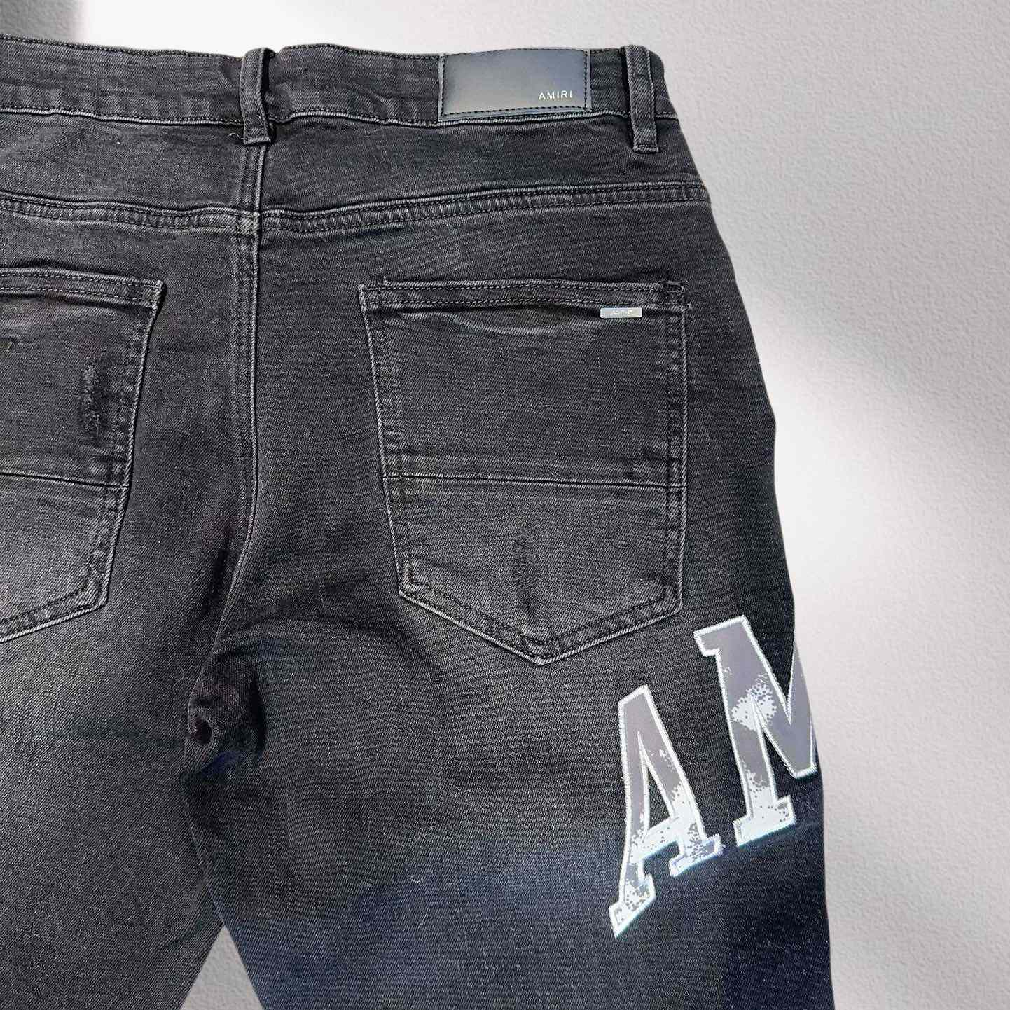 Amiri Denim Shorts     8012 - DesignerGu