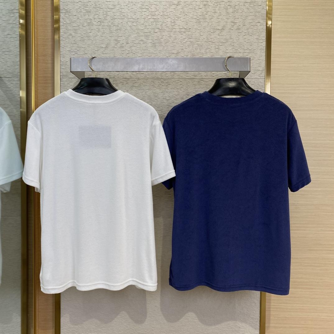 Prada Triangle-logo Terry T-shirt - 