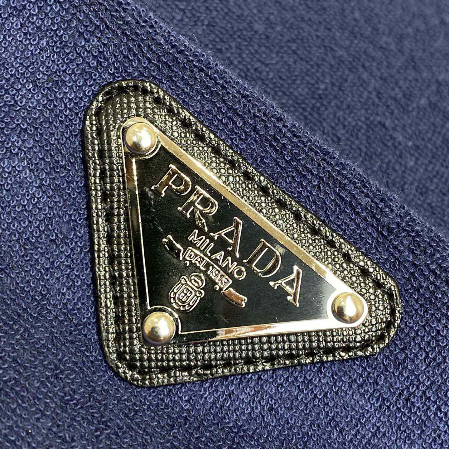 Prada Triangle-logo Terry T-shirt - 