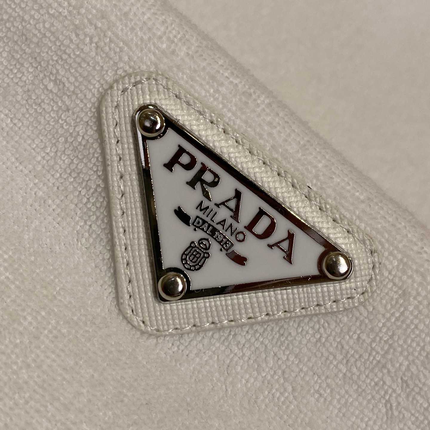 Prada Triangle-logo Terry T-shirt - 