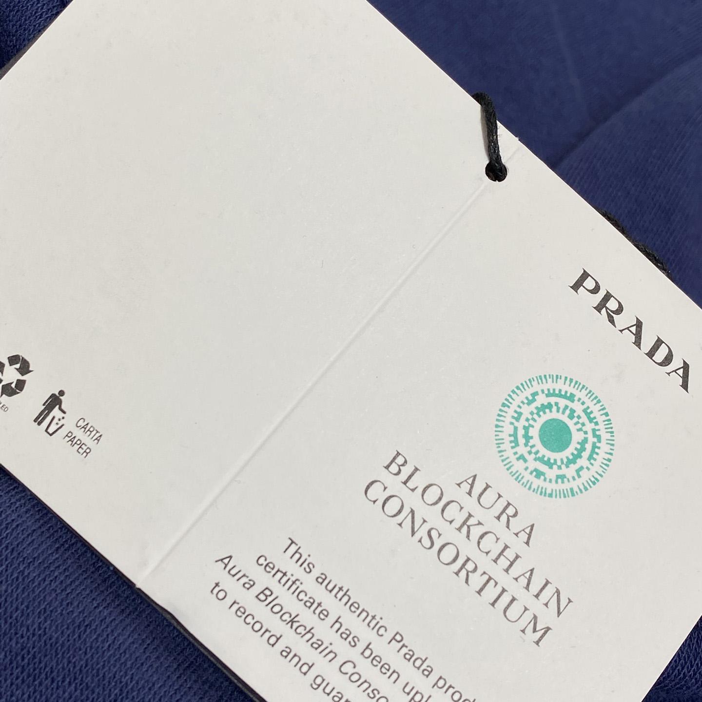Prada Triangle-logo Terry T-shirt - 