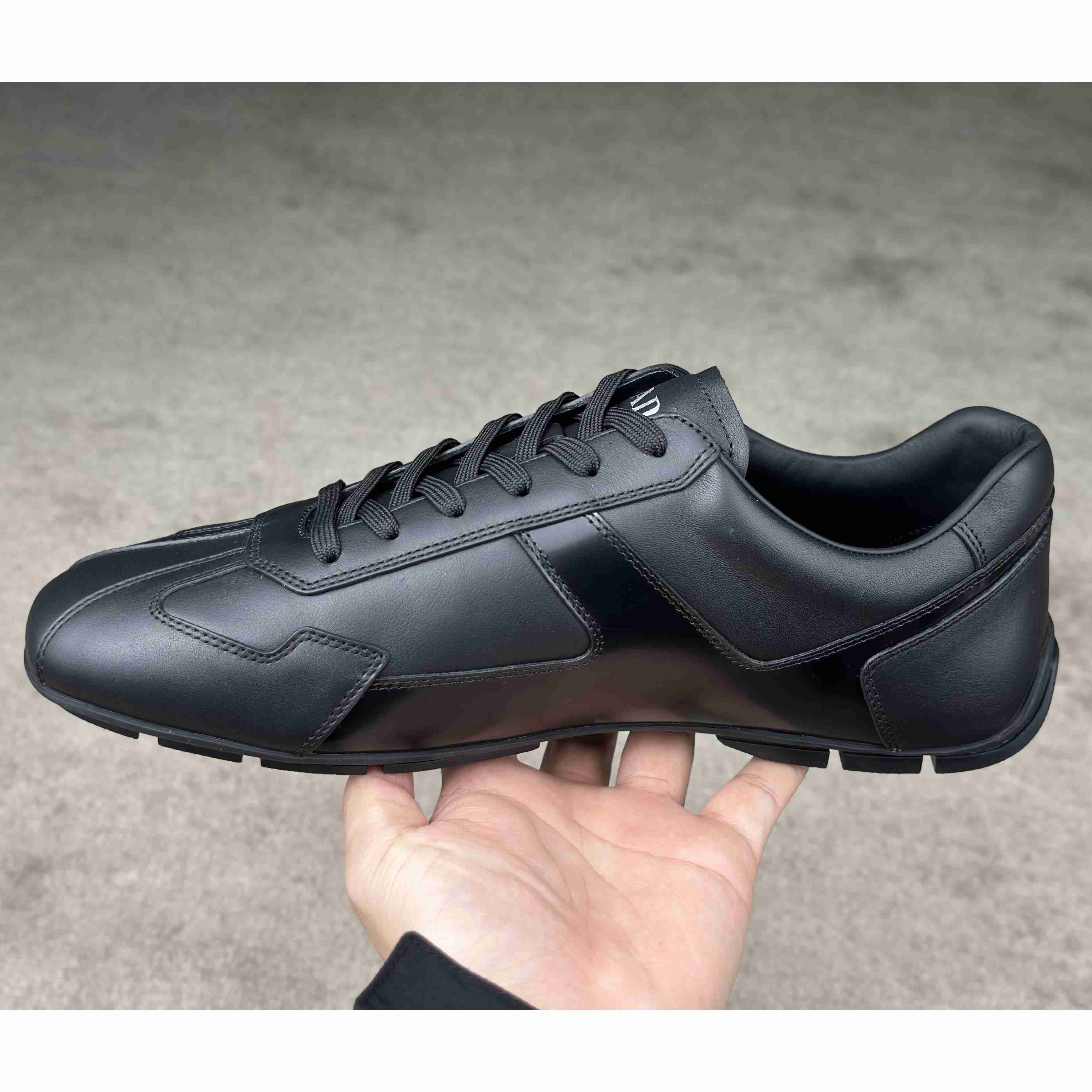 Prada Leather Male Sneaker - DesignerGu