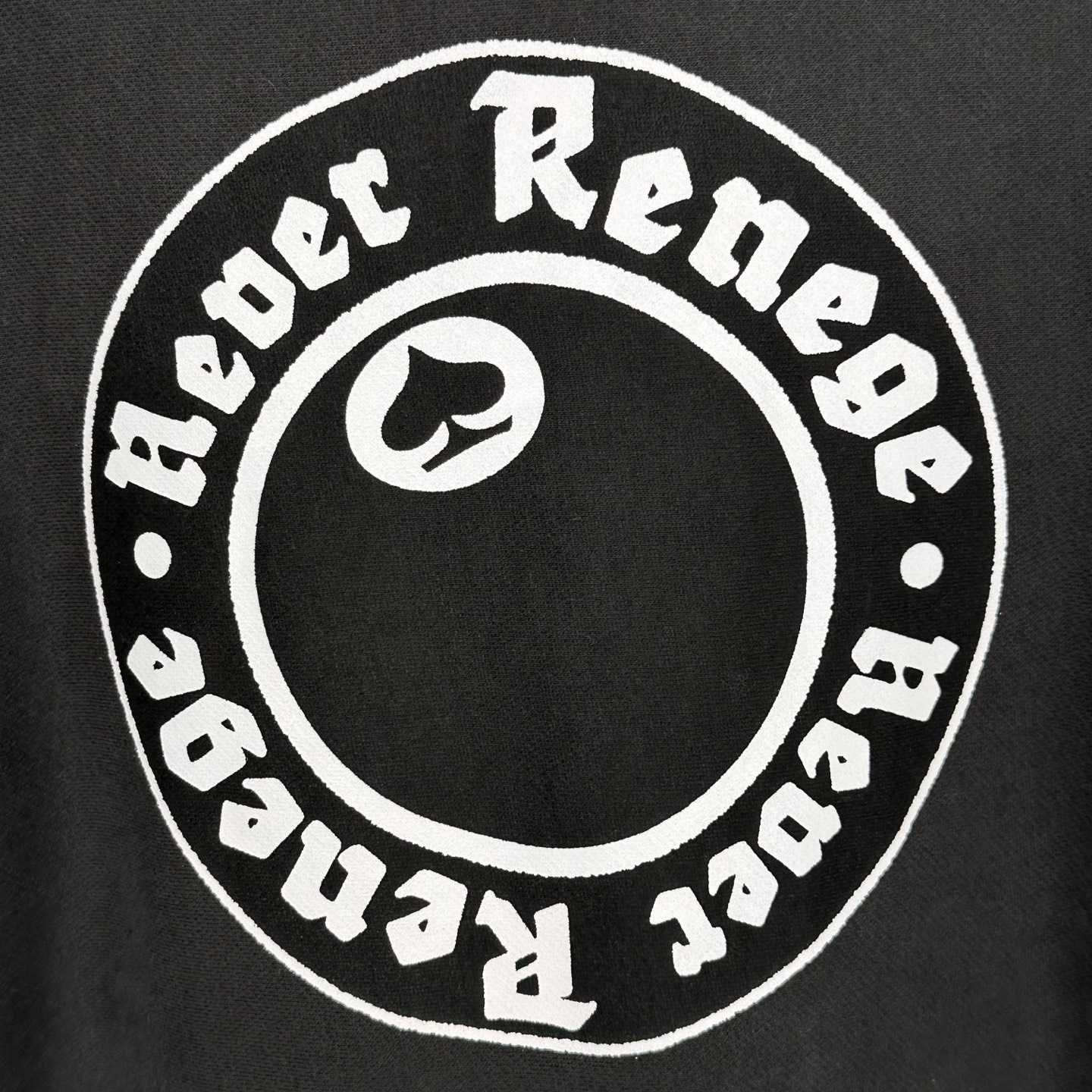 Denim Tears x Stussy Never Renege Hoodie Black - DesignerGu