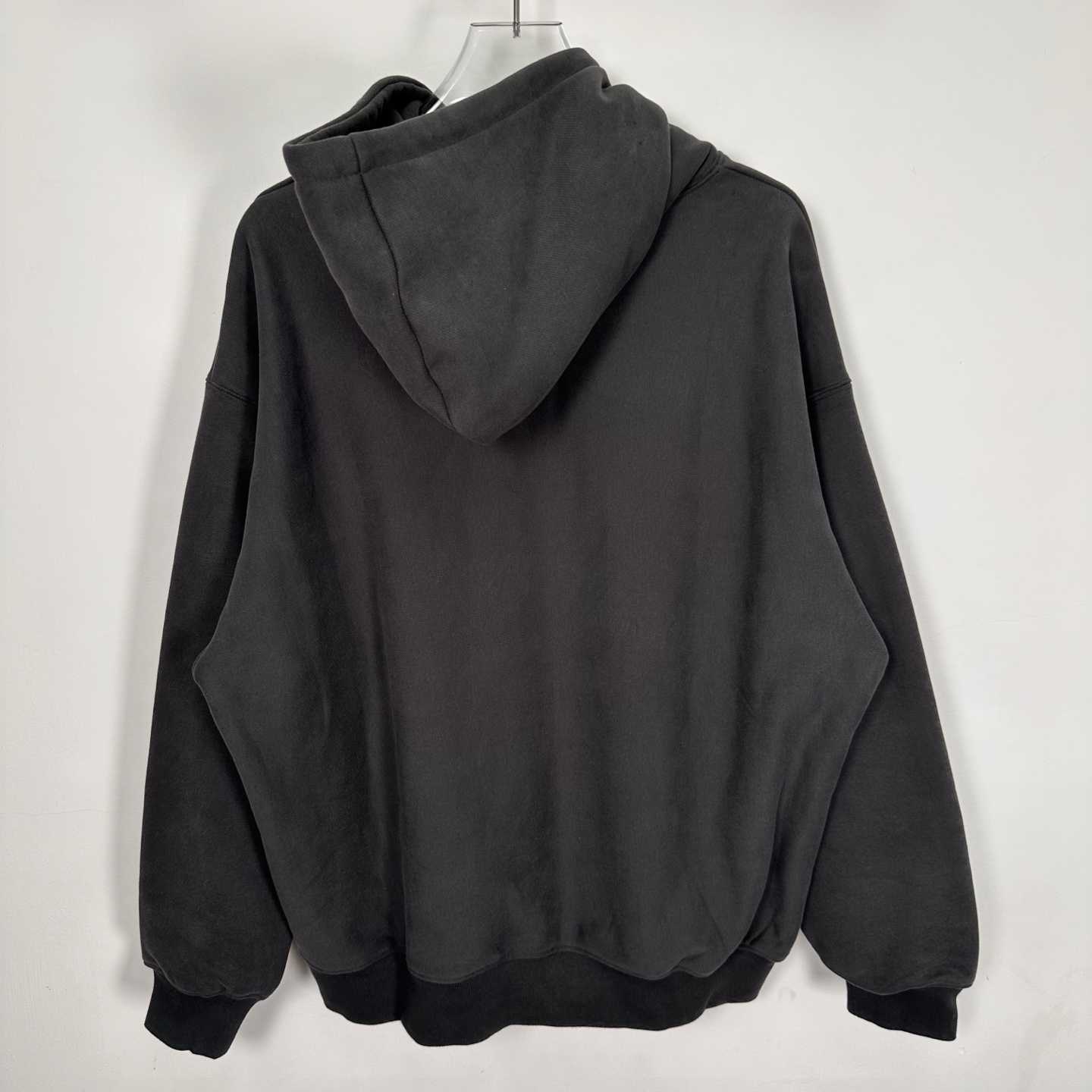 Denim Tears x Stussy Never Renege Hoodie Black - DesignerGu