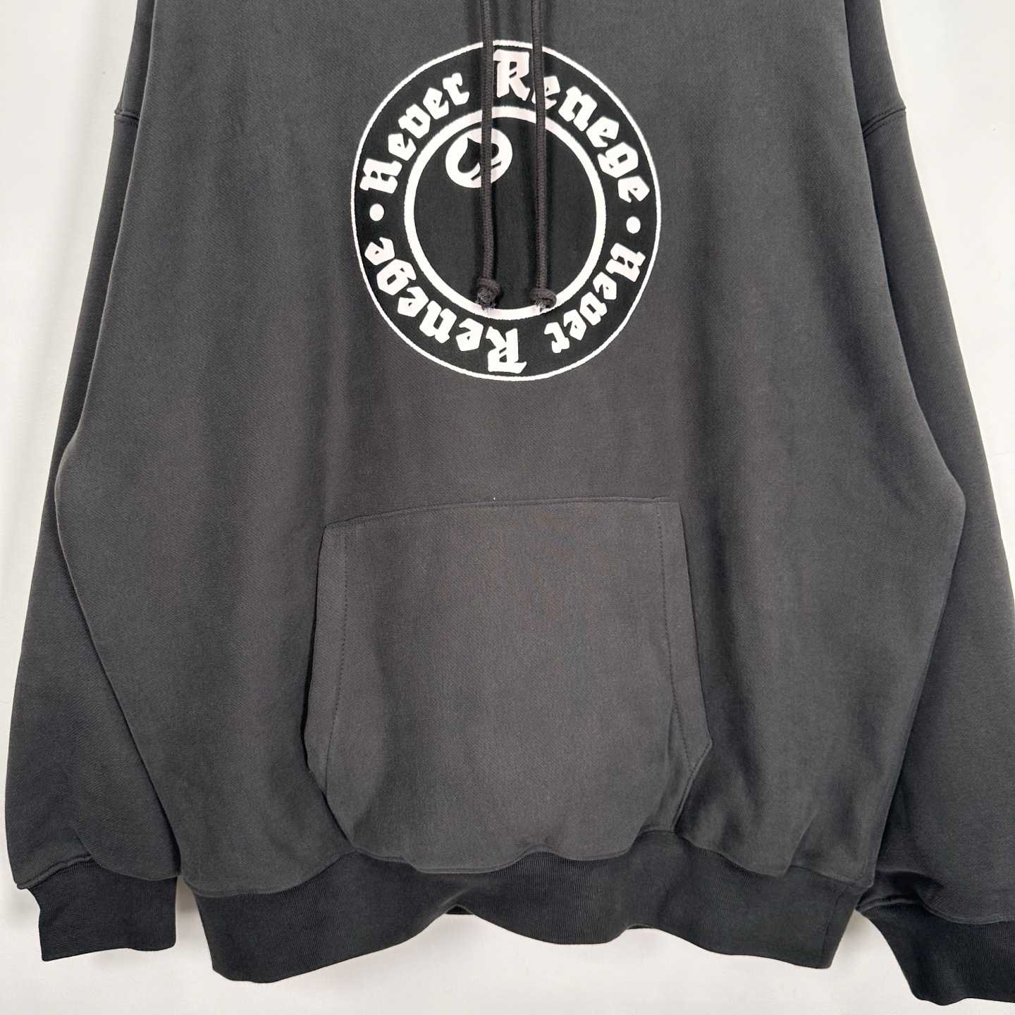 Denim Tears x Stussy Never Renege Hoodie Black - DesignerGu
