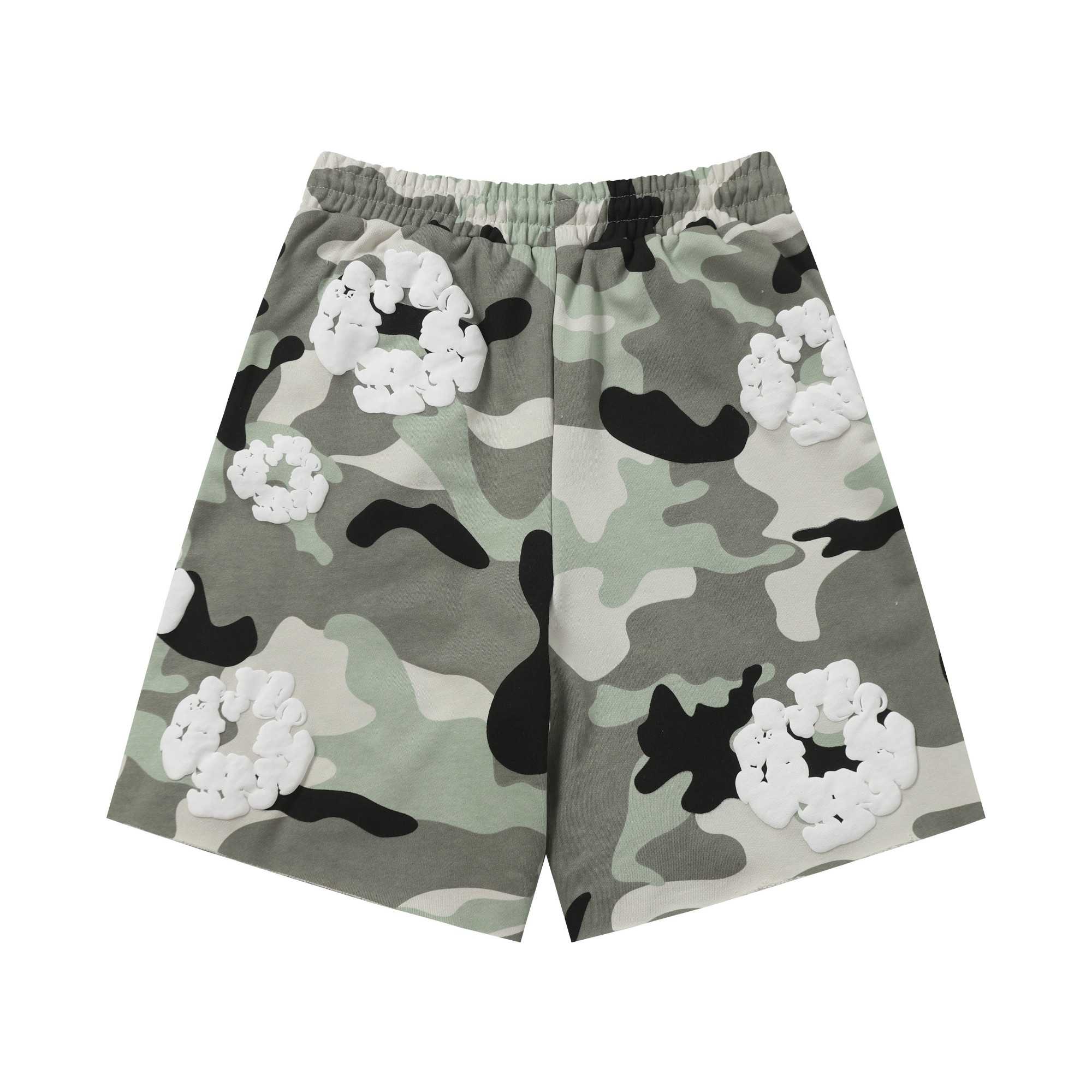 Denim Tears Camo Sweat Shorts - DesignerGu