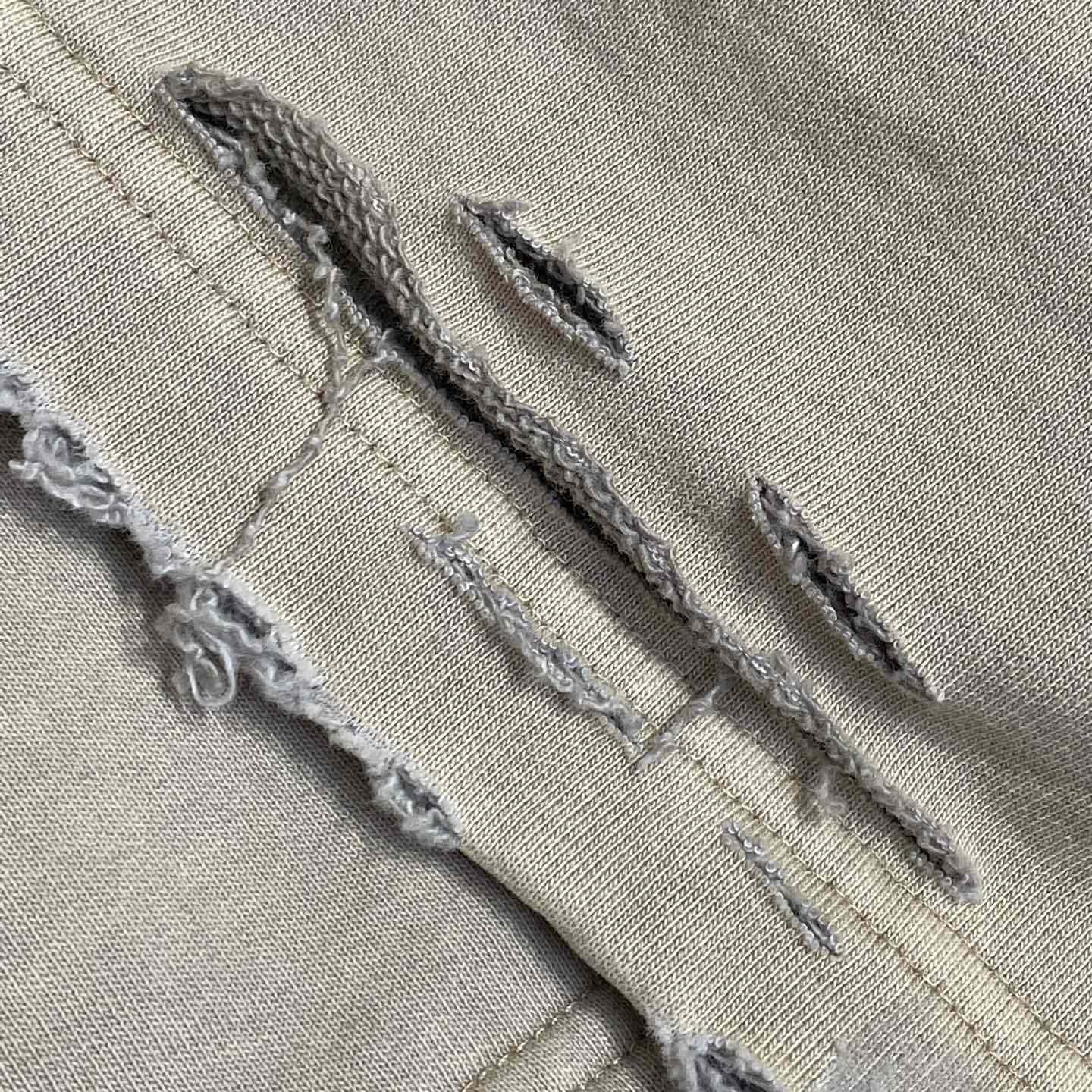 Balenciaga Y2K Baggy Sweatpants In Light Beige - DesignerGu