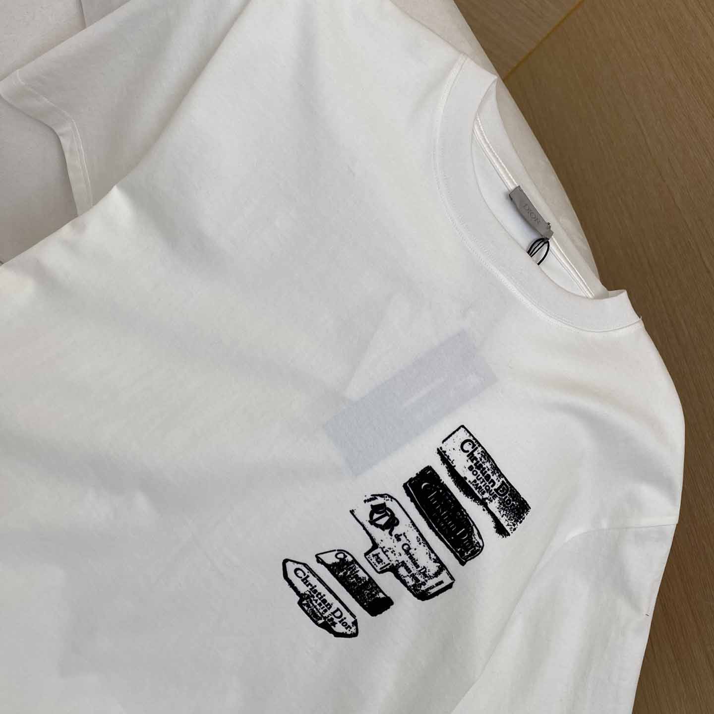 Dior Archives Labels T-Shirt, Relaxed Fit  - DesignerGu