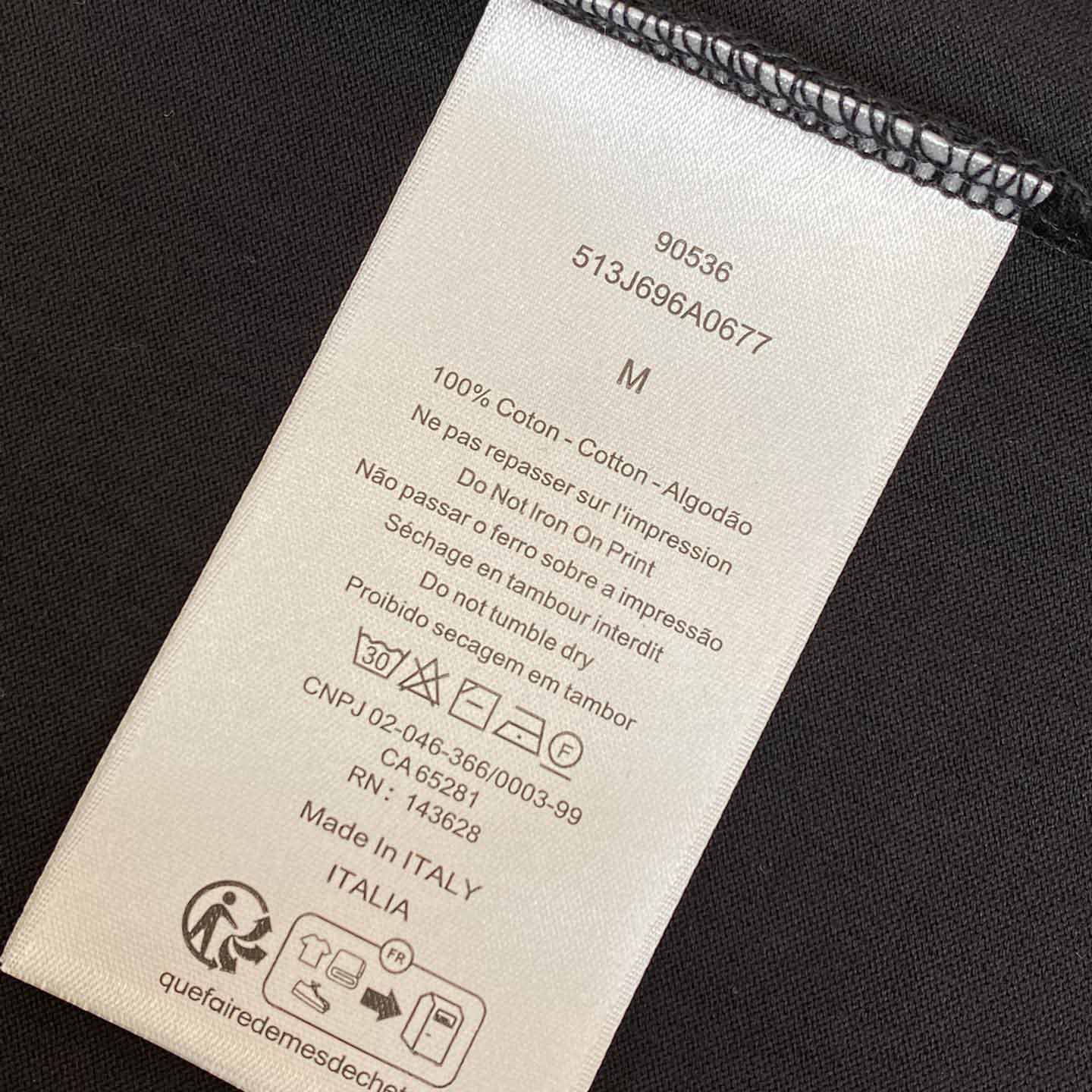 Dior Archives Labels T-Shirt, Relaxed Fit  - DesignerGu