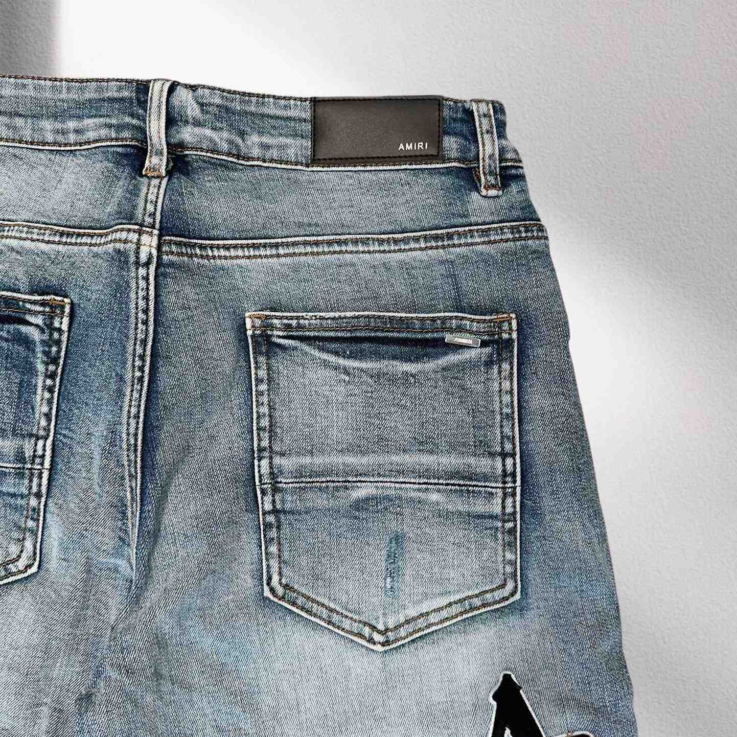 Amiri Denim Shorts     8001 - DesignerGu