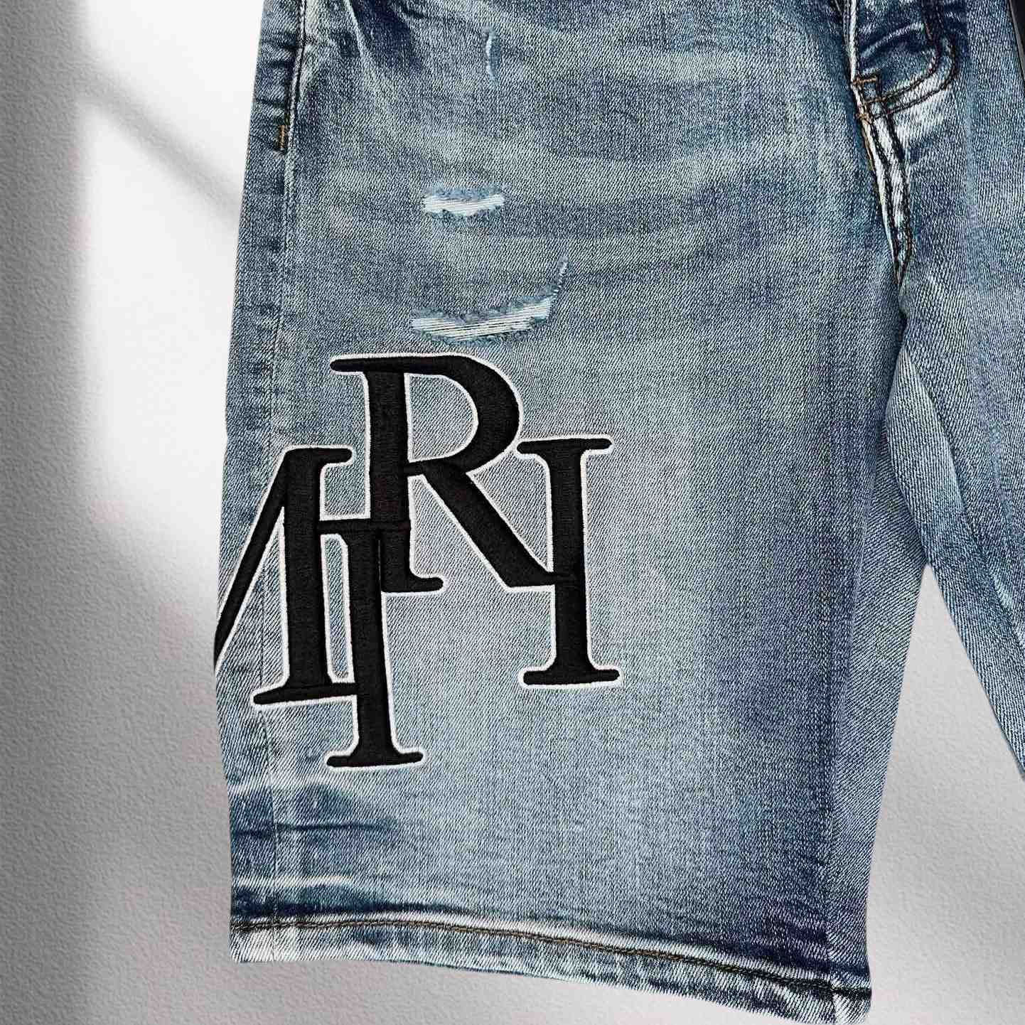 Amiri Denim Shorts     8001 - DesignerGu