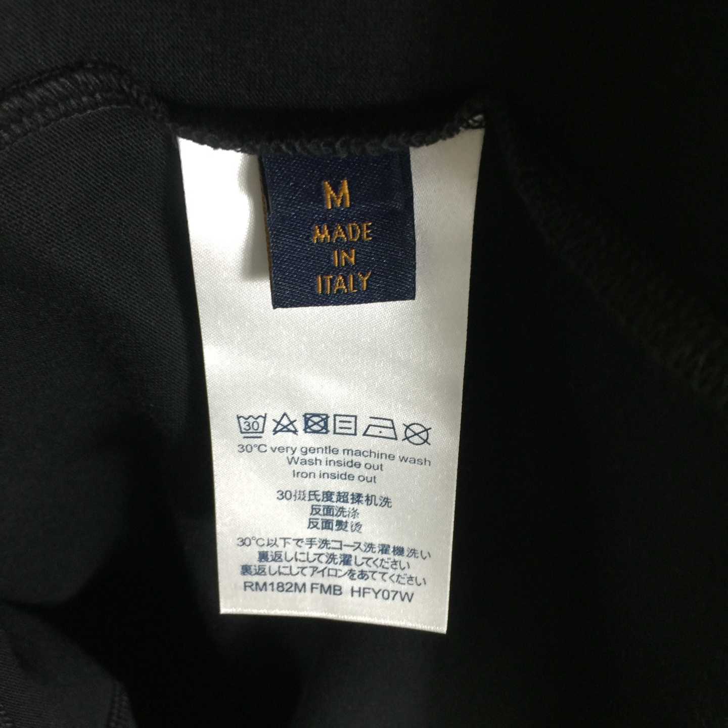 Louis Vuitton Logo Cotton T-Shirt - DesignerGu
