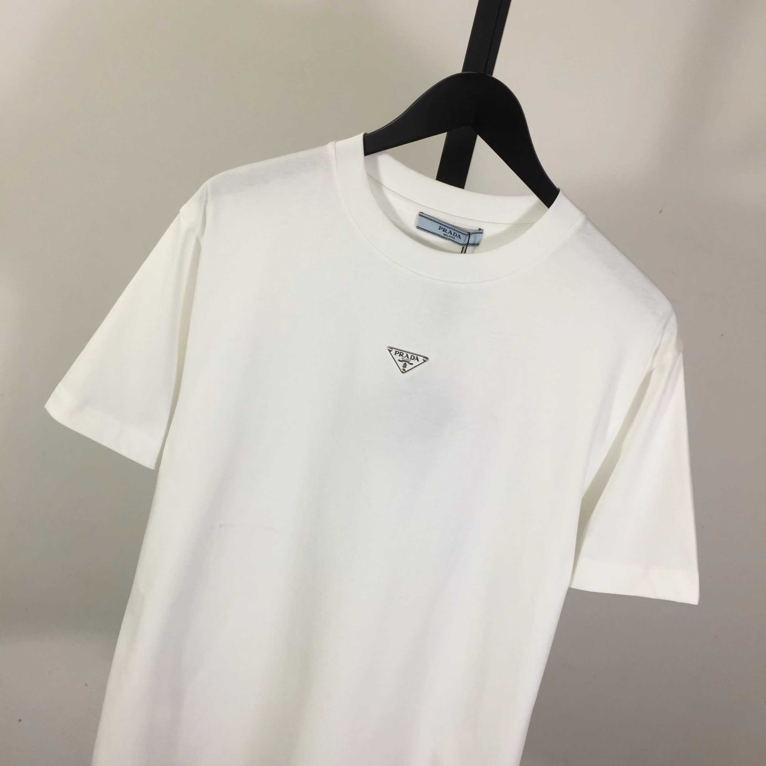 Prada Cotton T-Shirt - DesignerGu