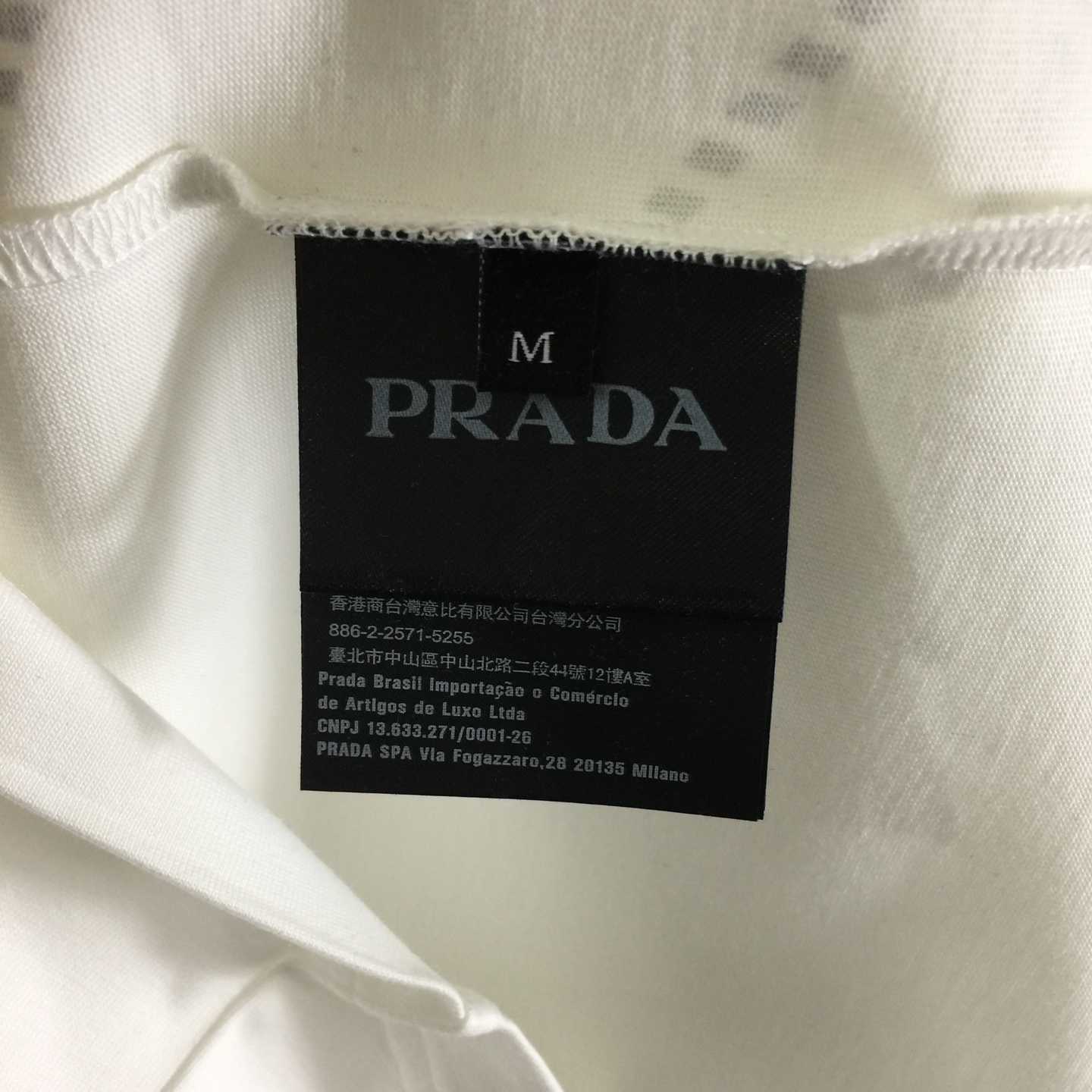 Prada Cotton T-Shirt - DesignerGu
