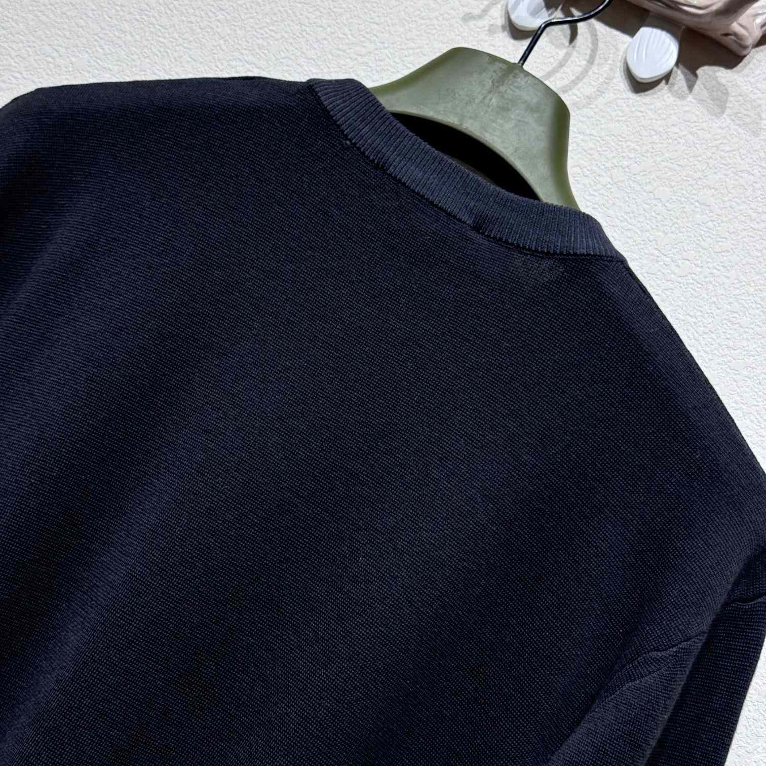 Gucci Silk Cotton Jumper With Intarsia - DesignerGu