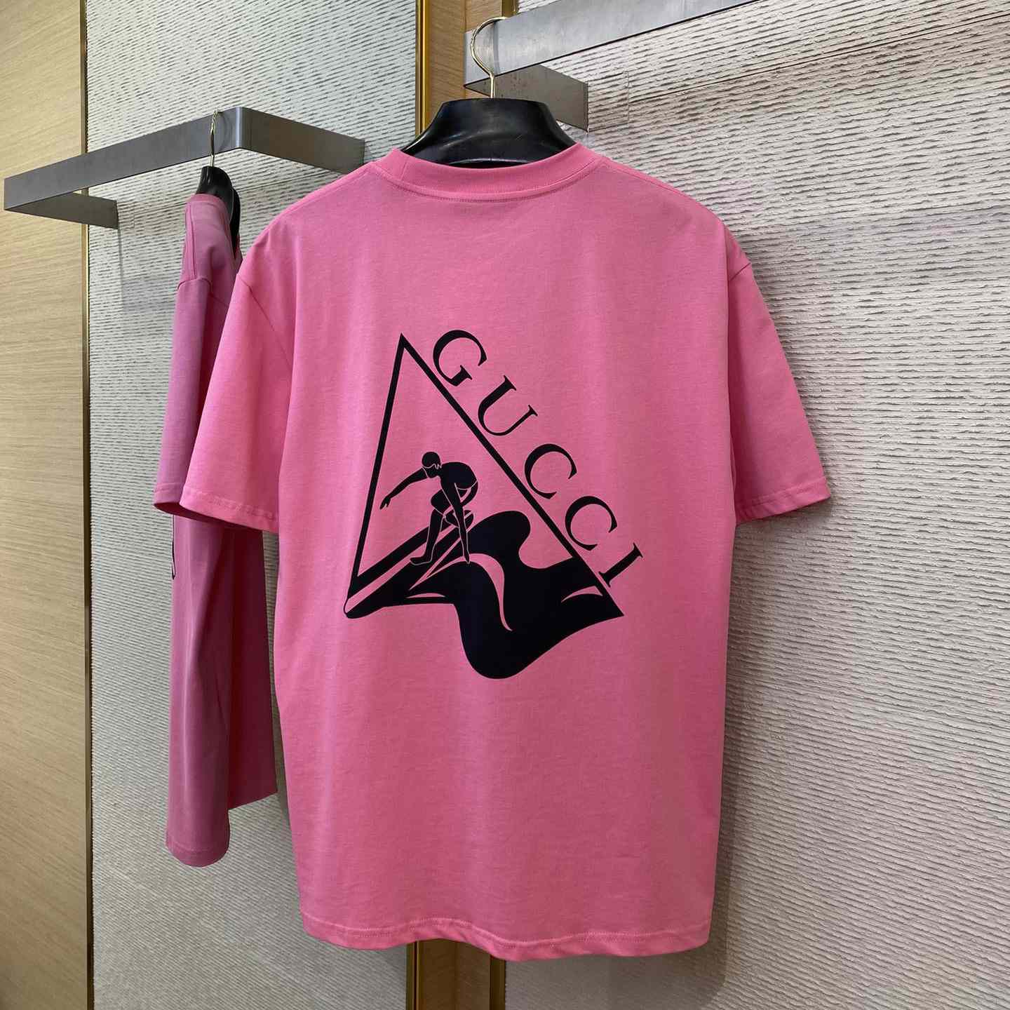 Gucci Printed Cotton Jersey T-shirt - DesignerGu