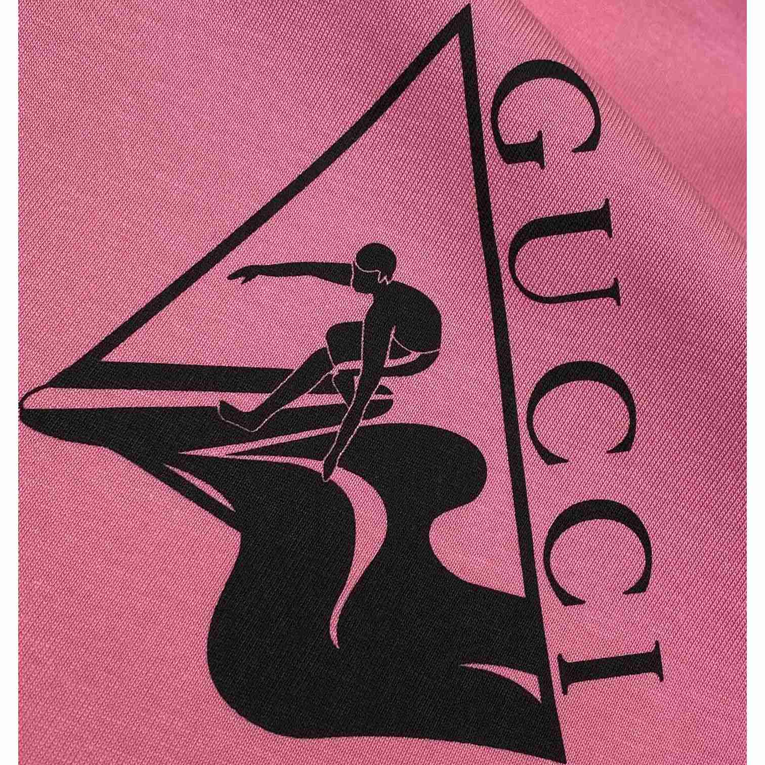 Gucci Printed Cotton Jersey T-shirt - DesignerGu