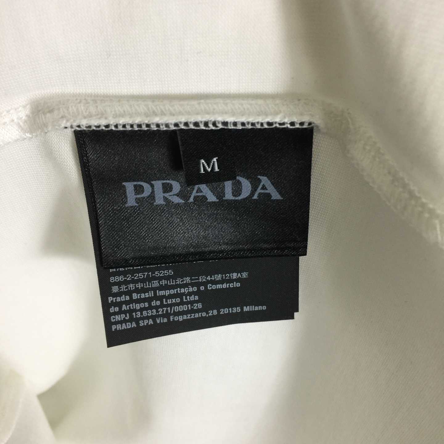 Prada Cotton T-Shirt - DesignerGu