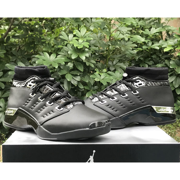 Jordan Air Jordan 17 0G Low Black Chrome   303891-004 - DesignerGu