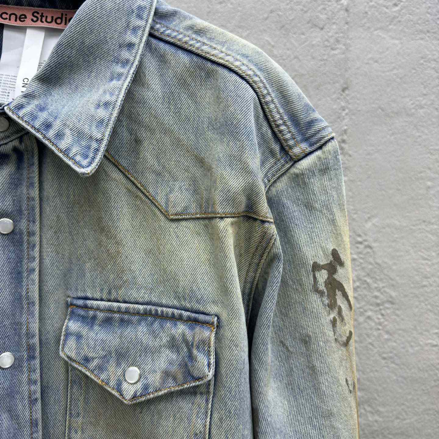 Acne Studios Denim Shirt - Relaxed fit - DesignerGu