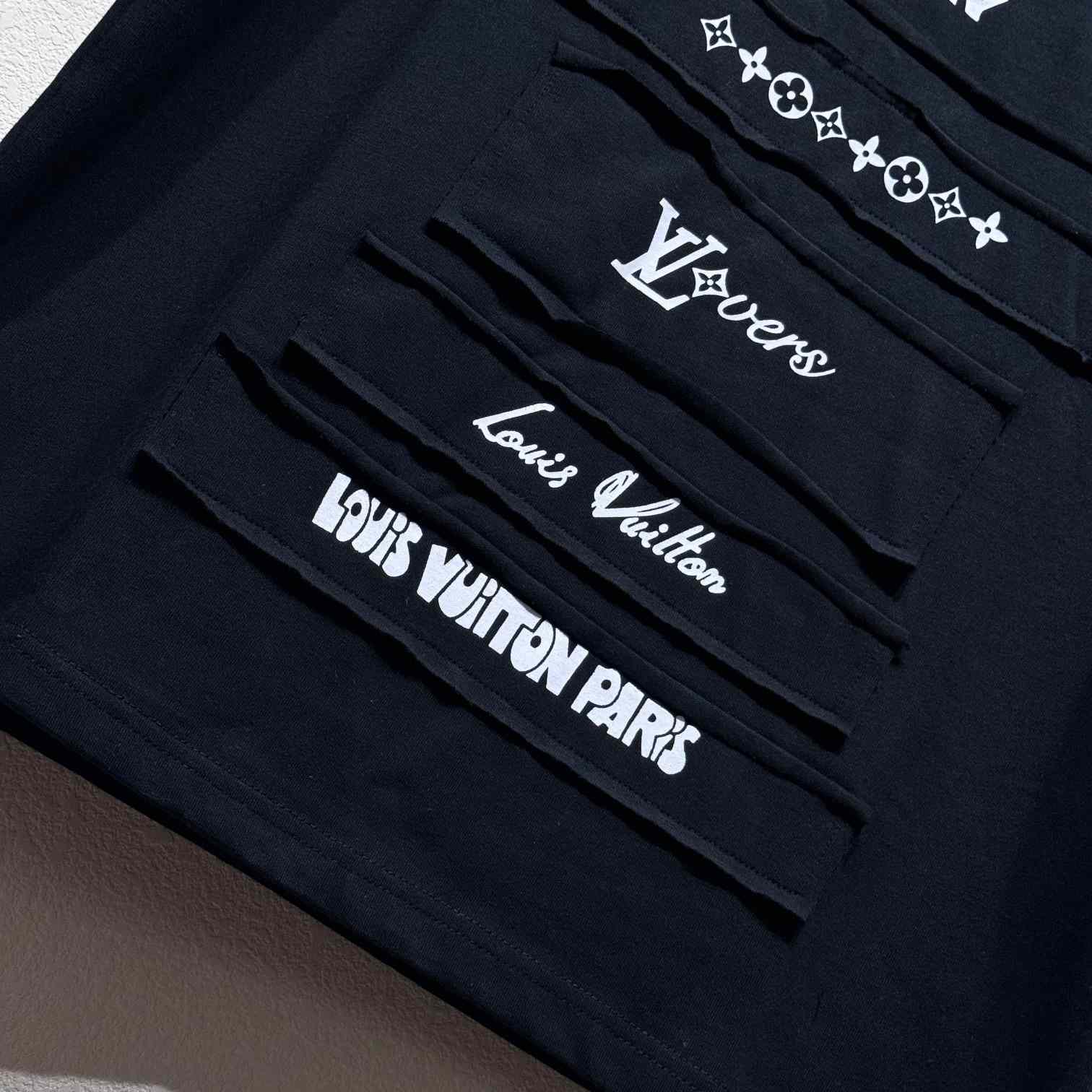 Louis Vuitton Short-Sleeved T-Shirt   - DesignerGu