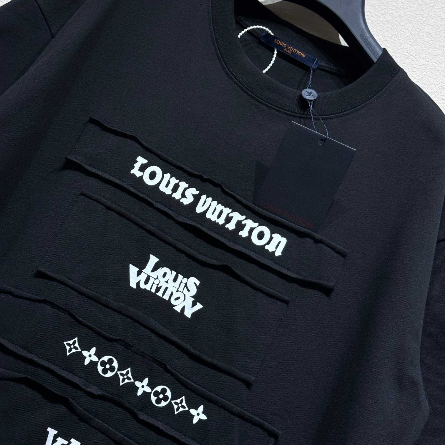 Louis Vuitton Short-Sleeved T-Shirt   - DesignerGu