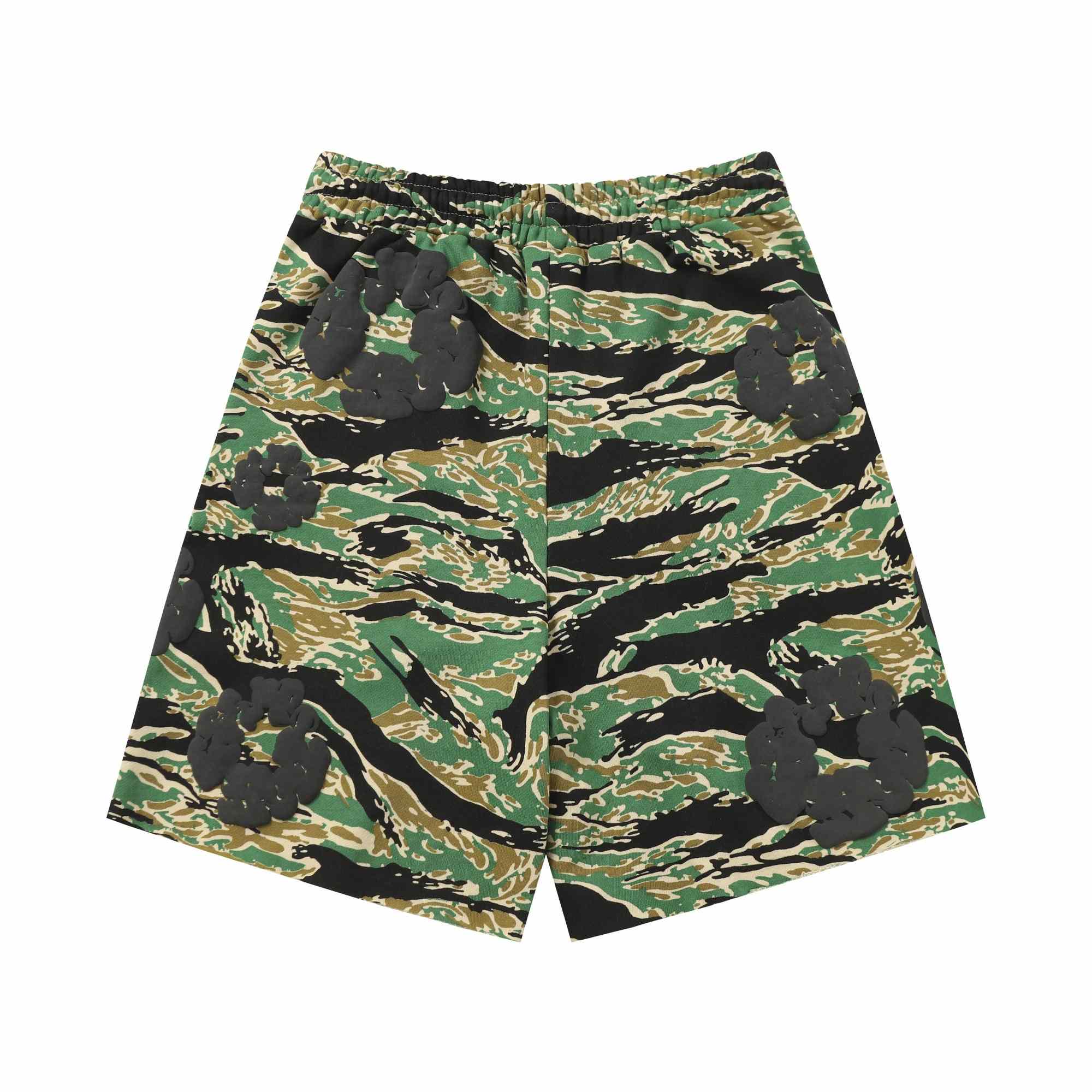 Denim Tears Camo Sweat Shorts - DesignerGu