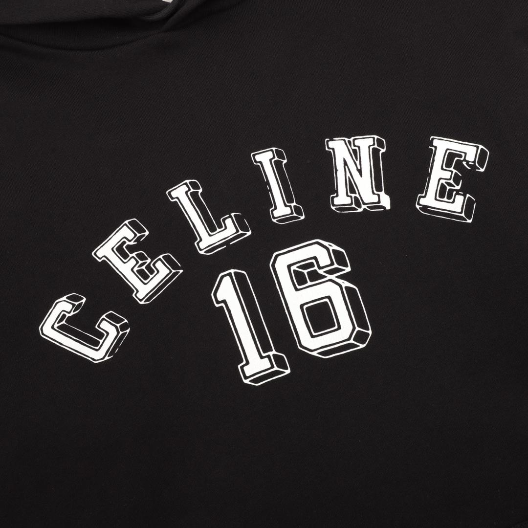 Celine Cotton Hoodie - DesignerGu