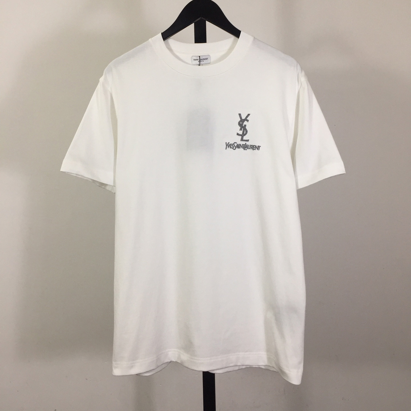 Saint Laurent Cotton-jersey T-shirt  - DesignerGu