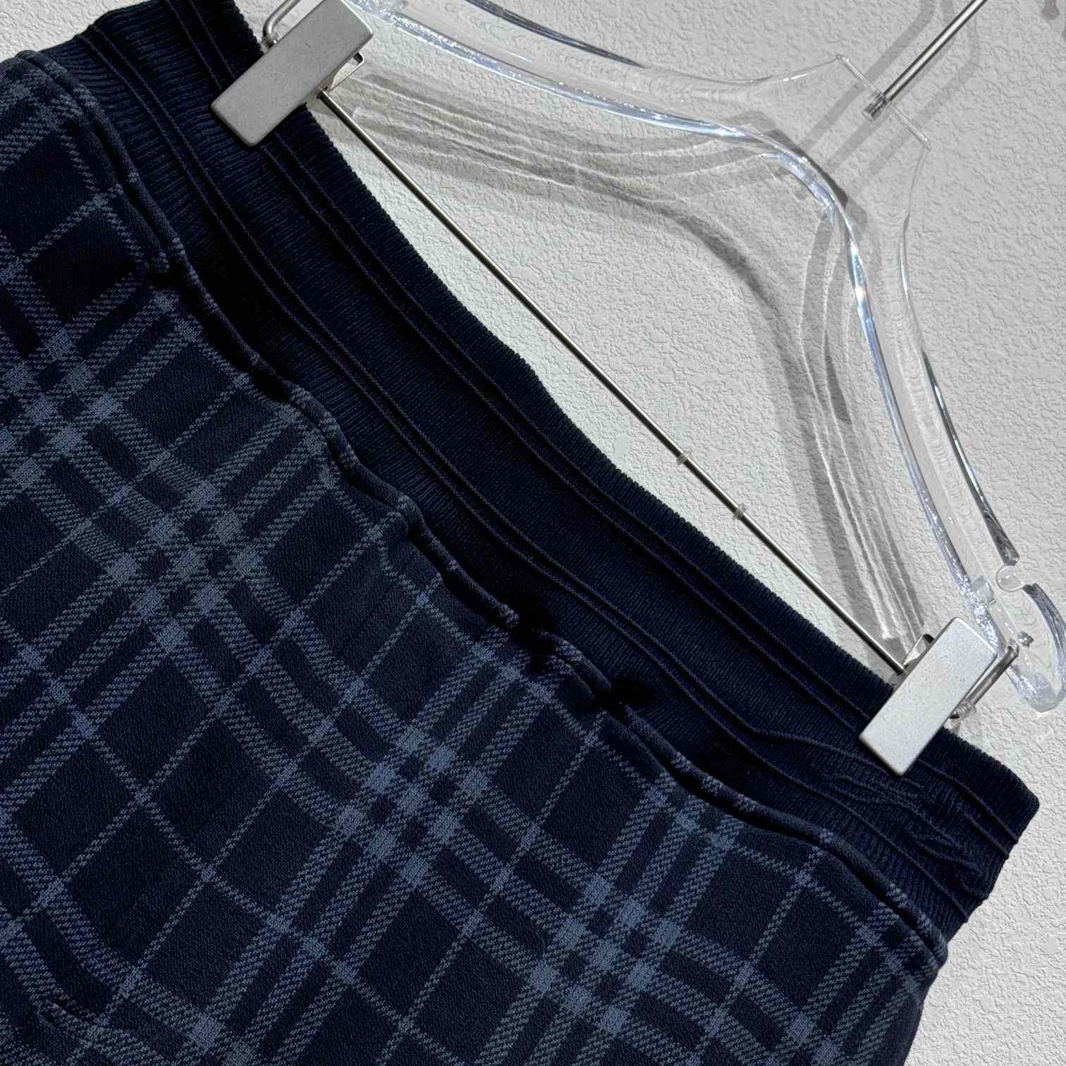 Burberry Check Stretch Cotton Blend Shorts - DesignerGu