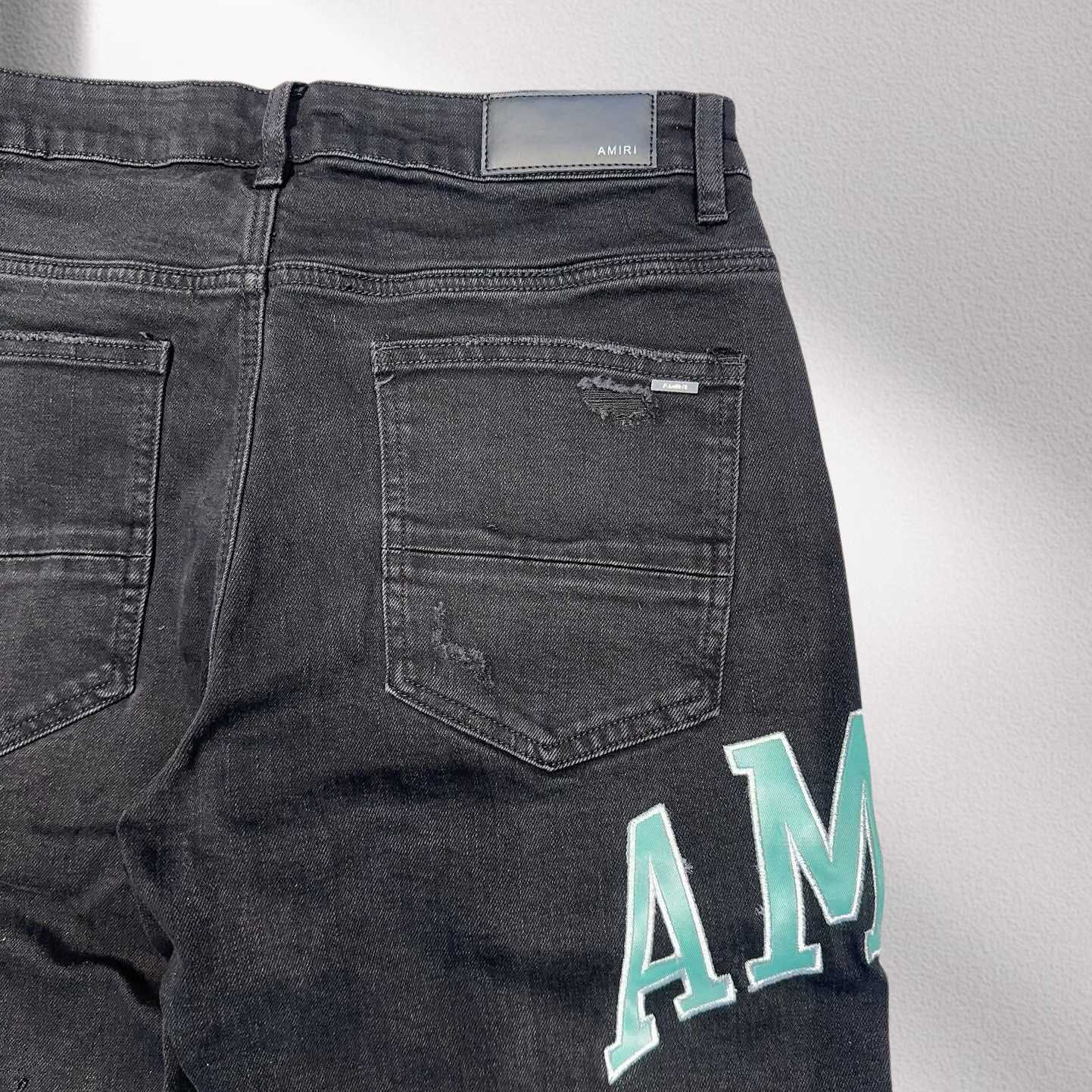 Amiri Denim Shorts     8011 - DesignerGu