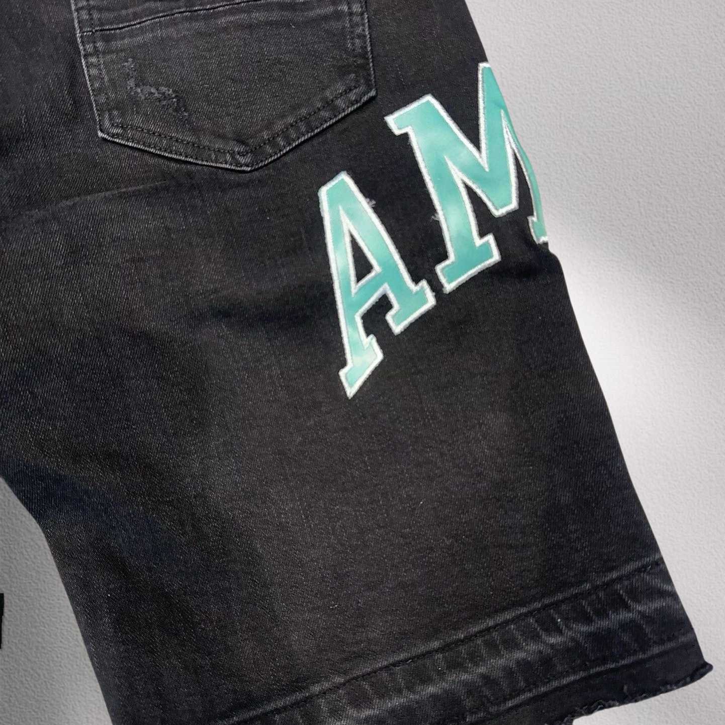 Amiri Denim Shorts     8011 - DesignerGu